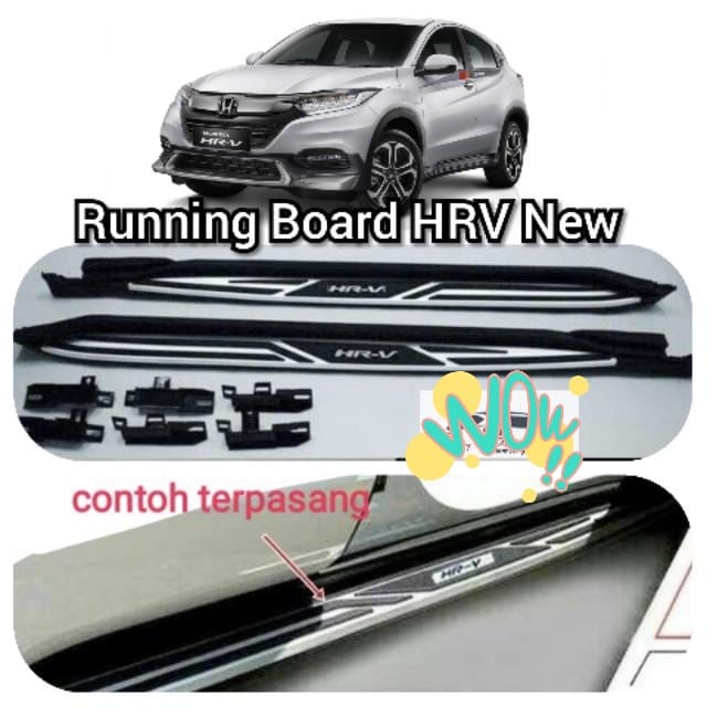 Footstep Foot Step Samping injekan / Pijakan Kaki Samping New HRV Honda