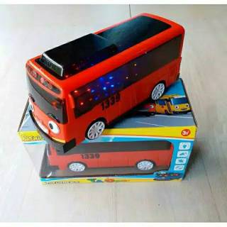  Mainan  bus tayo  little bus hey tayo  lampu dan musik 