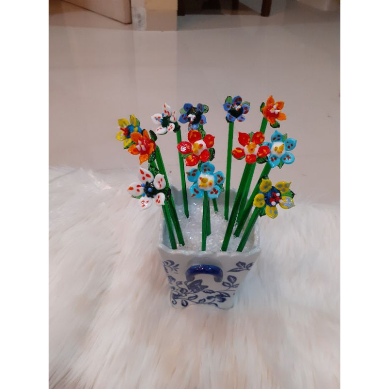 BUNGA KRISTAL LIDI 1 SET