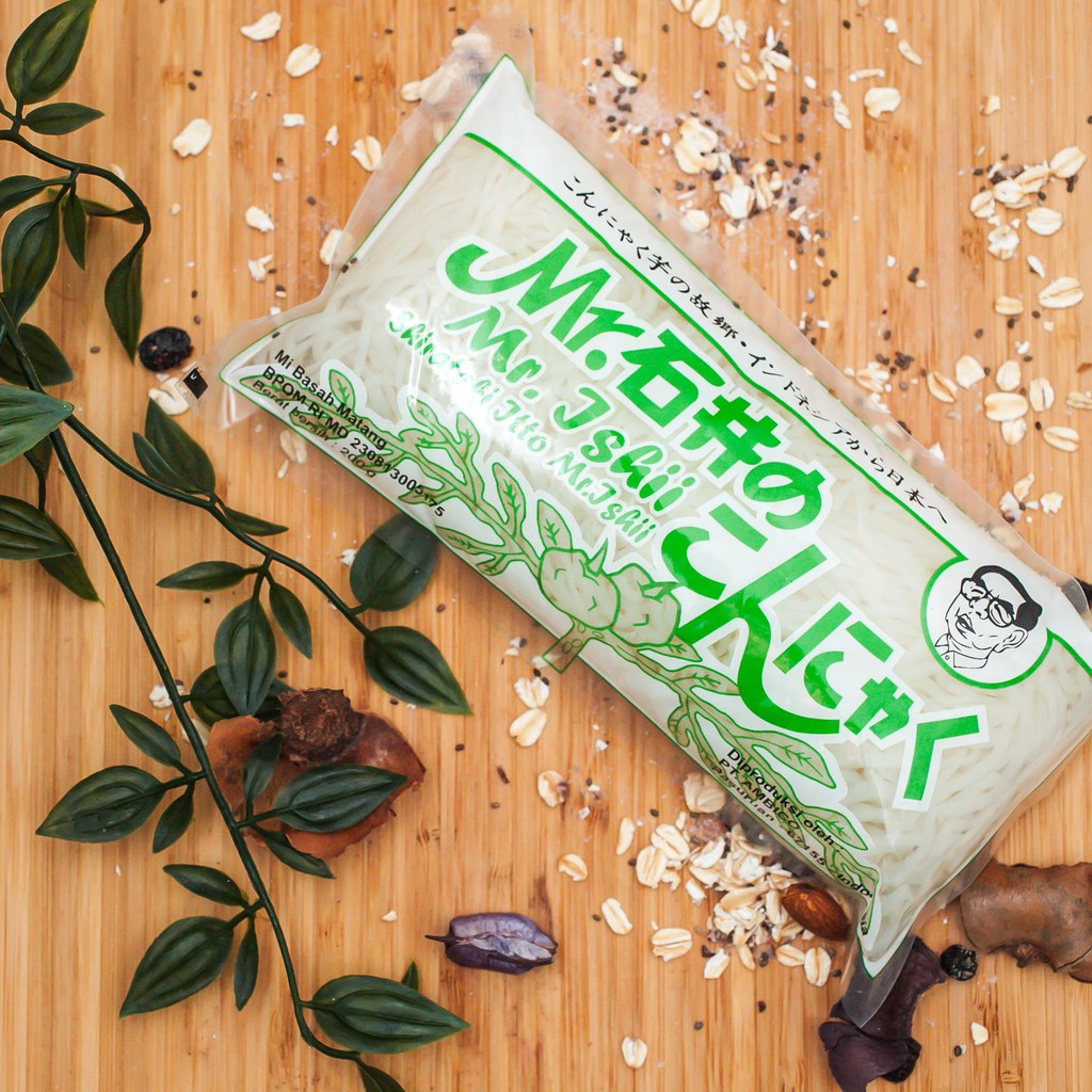 

Mr. Ishii Wet Shirataki Green 200g (Mie Shirataki Hijau)