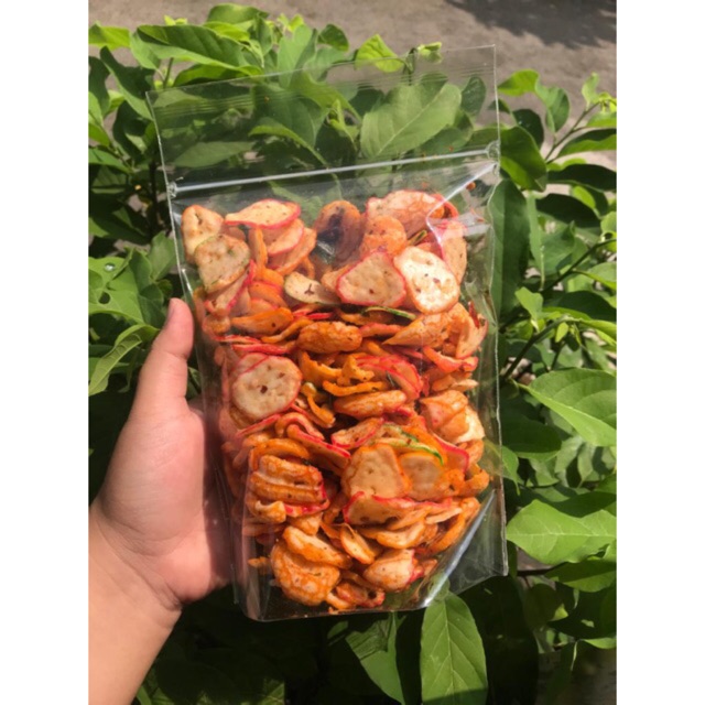 

Kerupuk Seblak Pedas daun jeruk