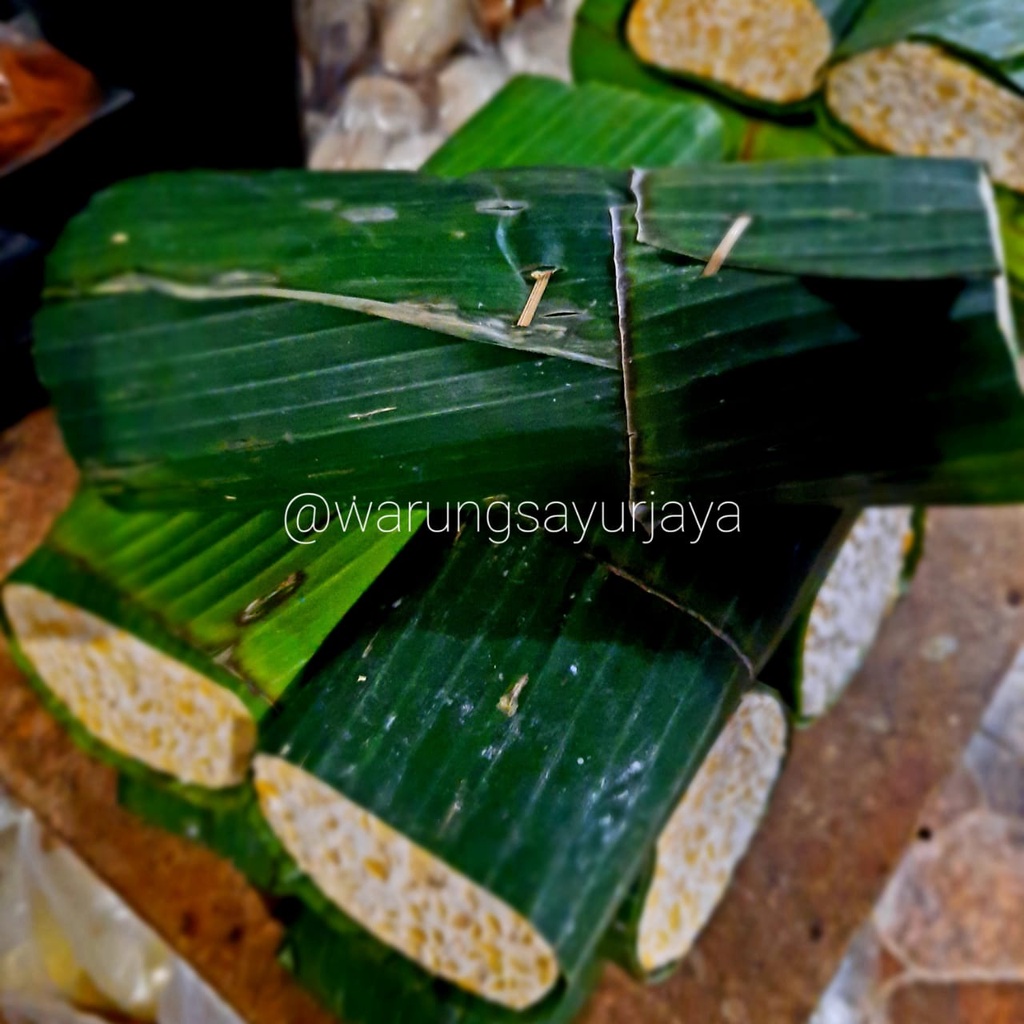 

Tempe Panjang Bungkus Daun harga pasar