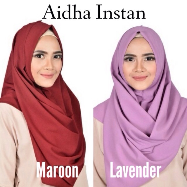 Pasmina Aidha Instan Diamond Crepe