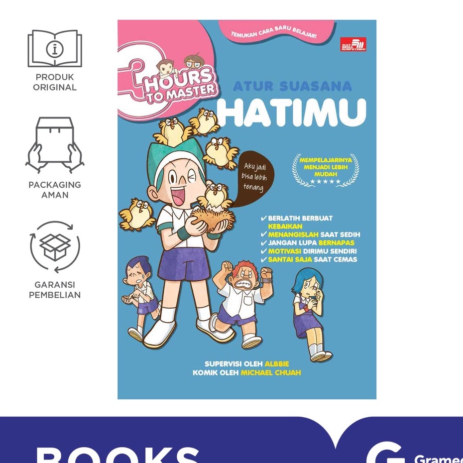 3 Hours to Master: Atur Suasana Hatimu (Kadokawa Gempak Starz)-1