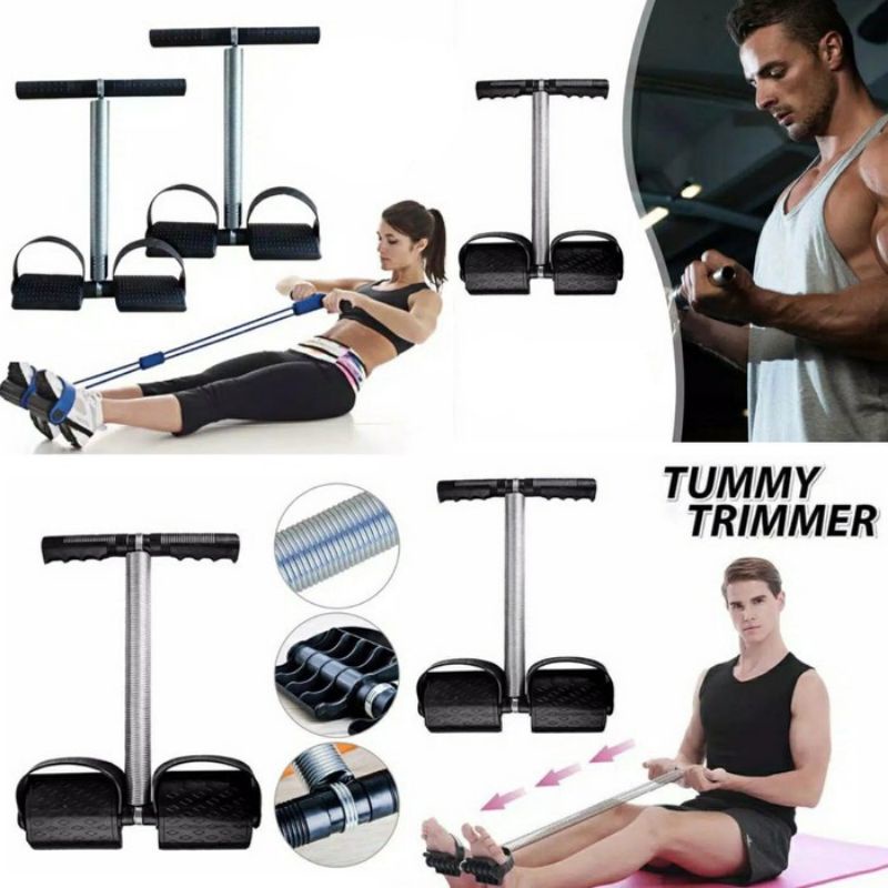 Tummy Trimmer - Alat Fitness Pengecil Perut dan Pembakar Lemak - Alat Olahraga Di Rumah - Alat Olahraga Pengecil Perut - Alat Olahraga Pembakar Lemak - Alat Bantu Sit Up