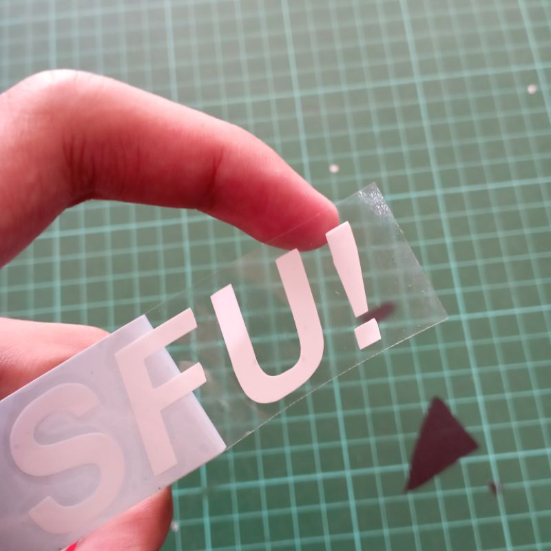 Sticker Cutting ITSFU!