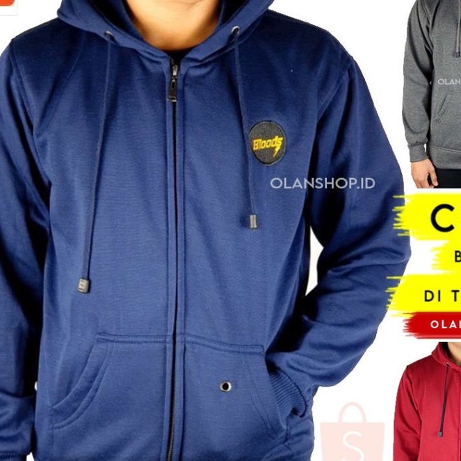 Erigo Coach Jacket Your Mind Black Semi Parka / [SIAP KIRIM]  JAKET HOODIE PRIA WANITA BORDIR