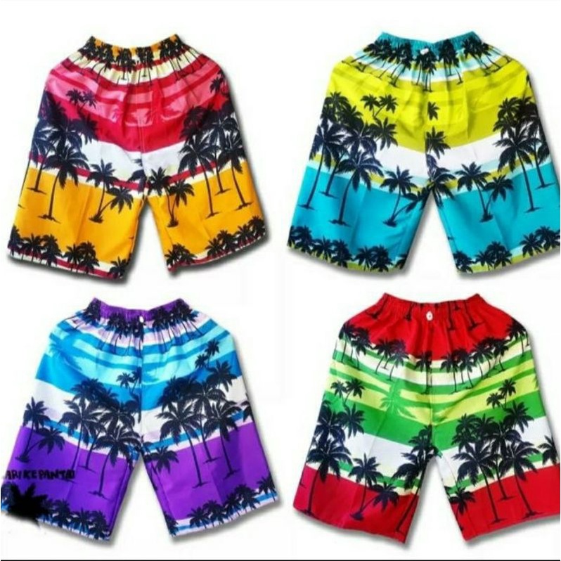 CELANA PANTAI PRIA DAN WANITA/CELANA KOLOR PANTAI/CELANA SANTAI