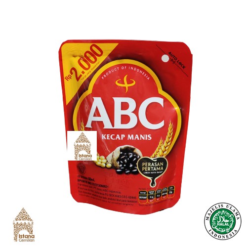 

ABC Kecap Manis Pouch 60 ml | Kecap Kemasan Ekonomis