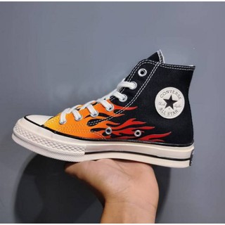 flame converse black