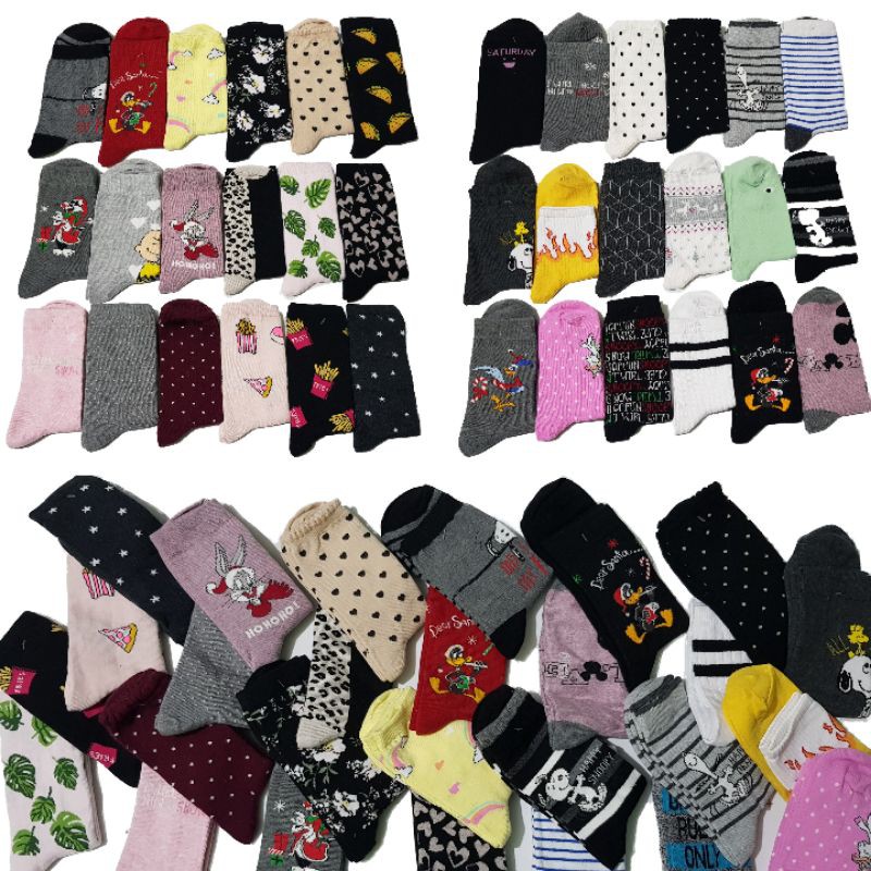 KAOS KAKI MOTIF REMAJA / DEWASA