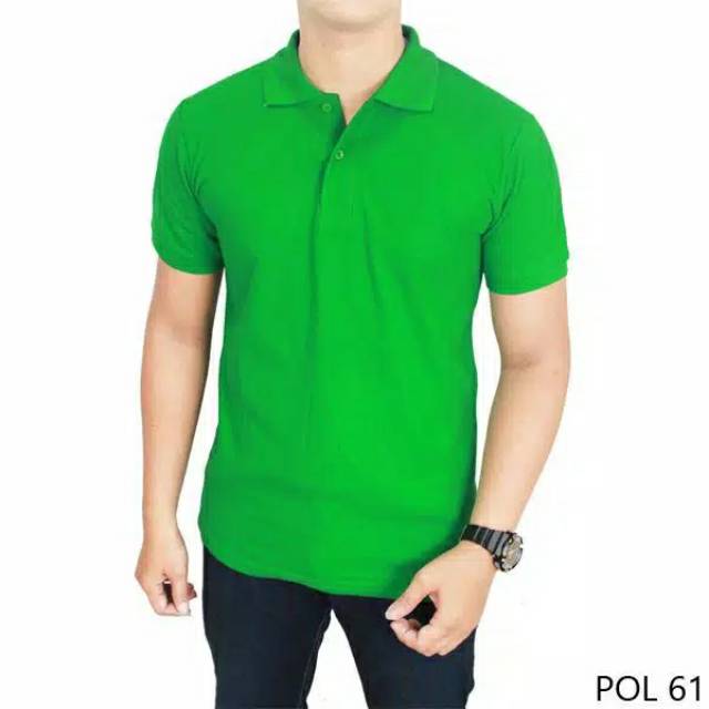 Noveli wear - Kaos kerah pria | polo shirt lengan pendek polos seragam | kaos murah grosir size M L XL XXL