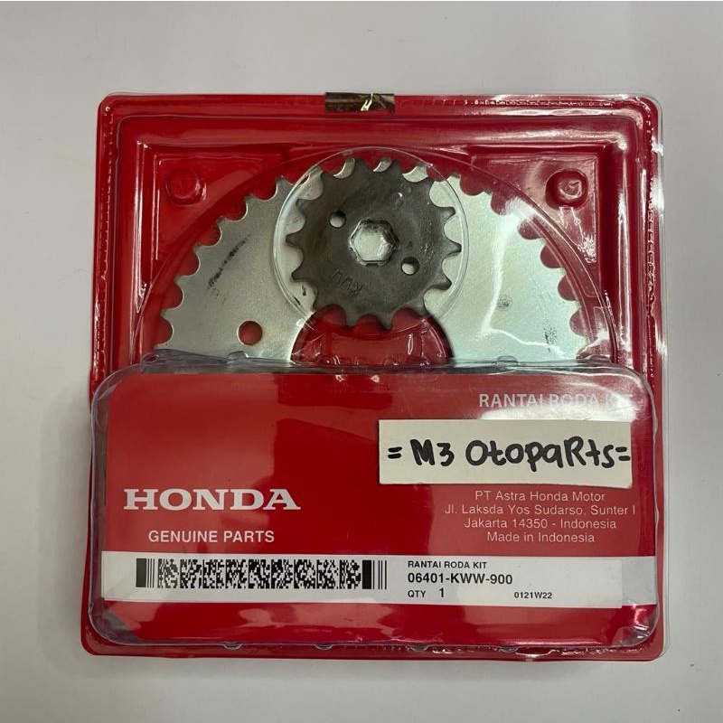 Girset Blade, Revo Fit, Supra X 125, Revo Absolute | Original AHM - 06401 KWW 900