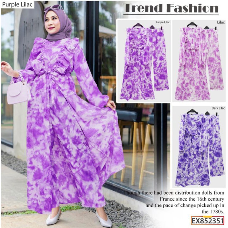EXTU Gamis Tie Dye