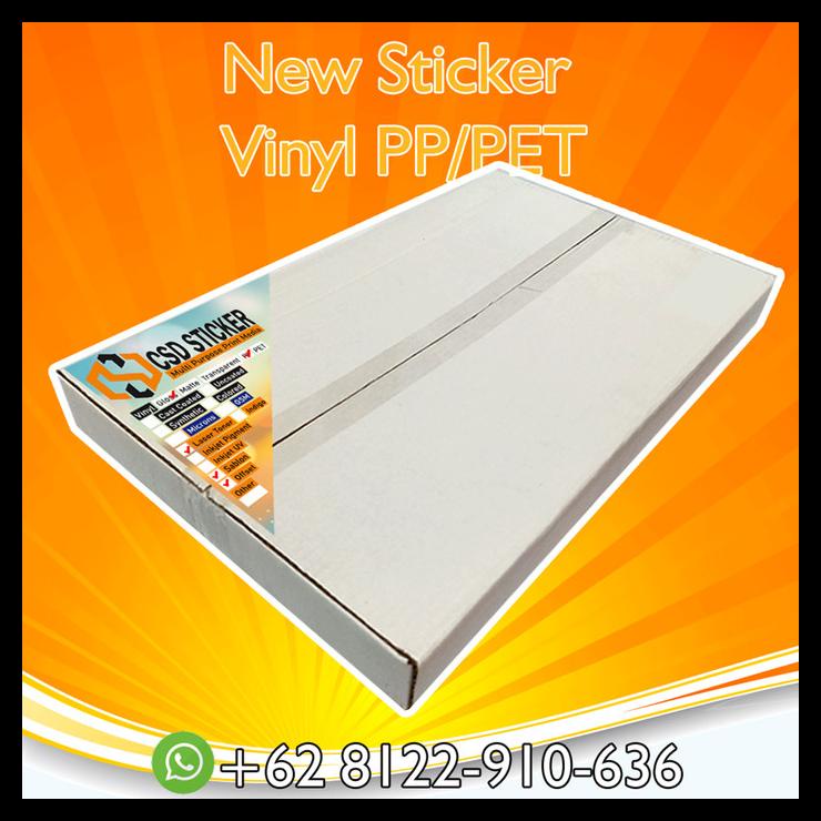 

Stiker Vinyl Laser A3+ Anti Air Murah Ecer Isi 25 Lembar