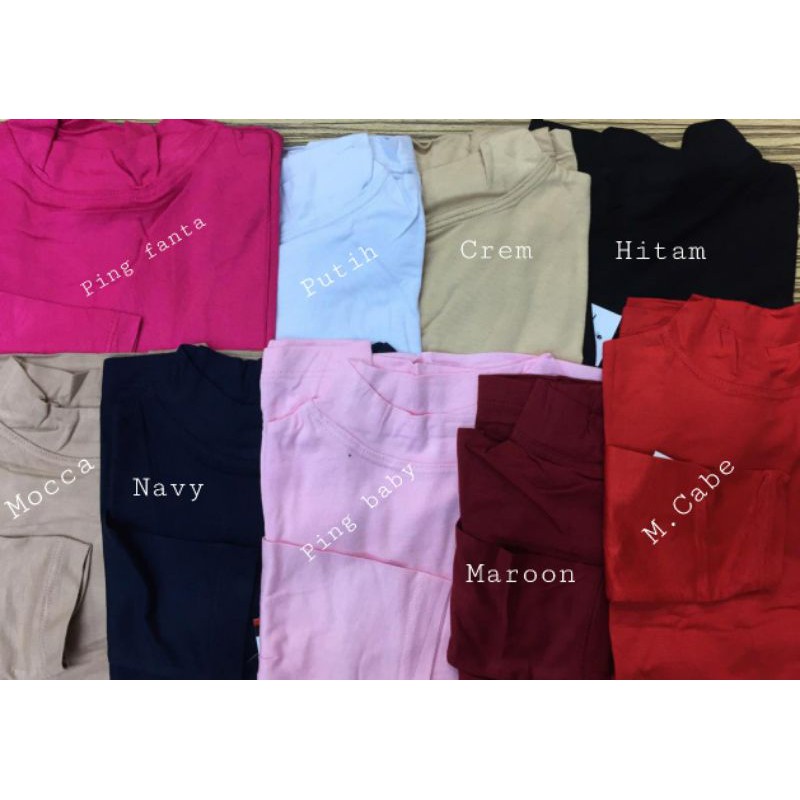 Manset Baju Anak Bahan Kaos Manset Anak Tk dan Sd, Manset Anak Rayon Premium, Manset Anak adem