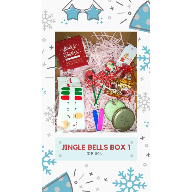 

Jingle Bells Box - hampers / kotak / kado natal / christmas box