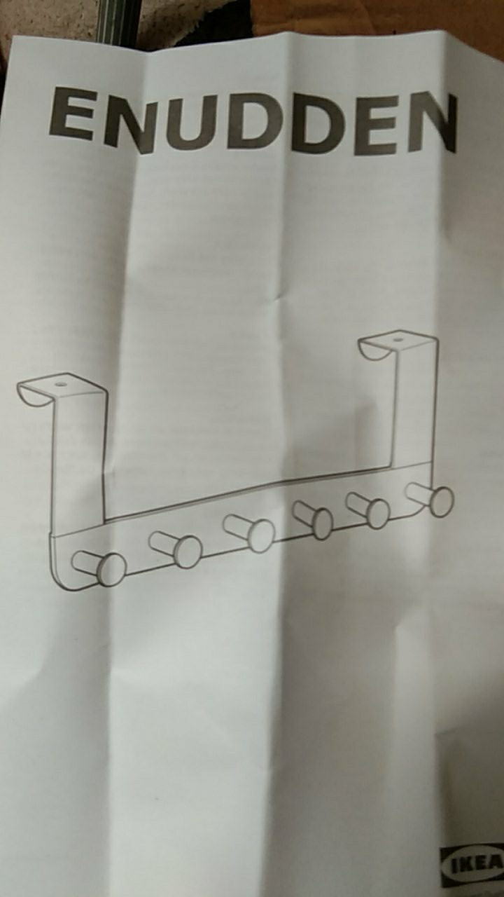 Gantungan Baju Tas Gantungan Pintu Kamar Hook Hanger Serbaguna Putih 402.516.66