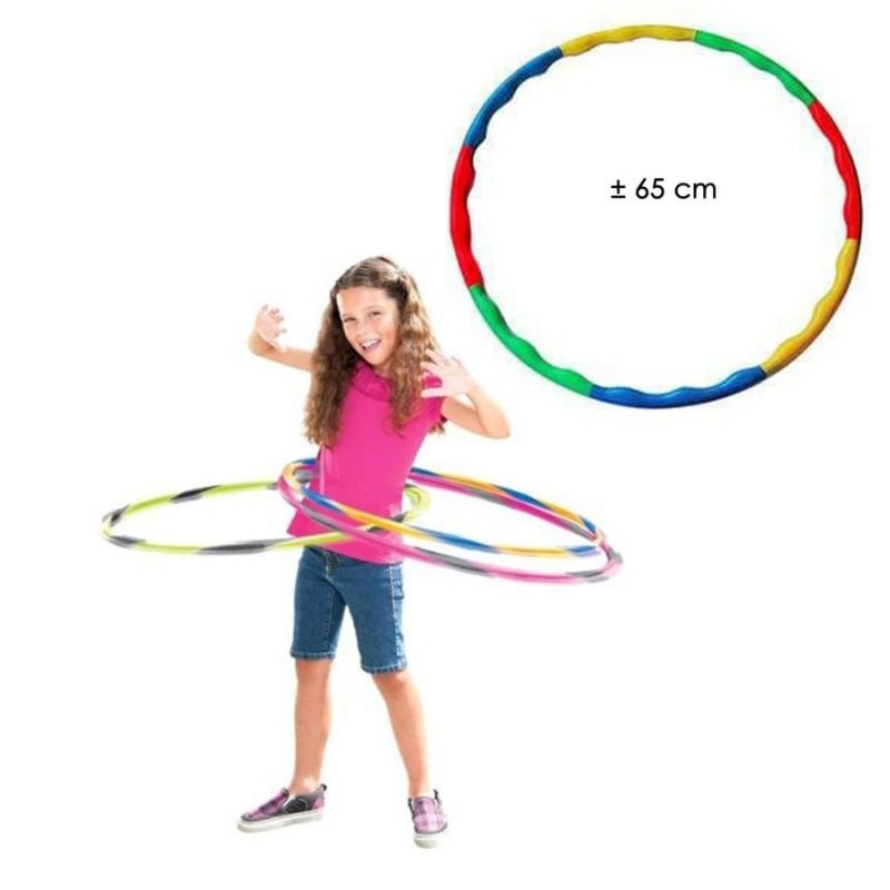 Mainan Anak Hulahoop Warna Warni Pelangi