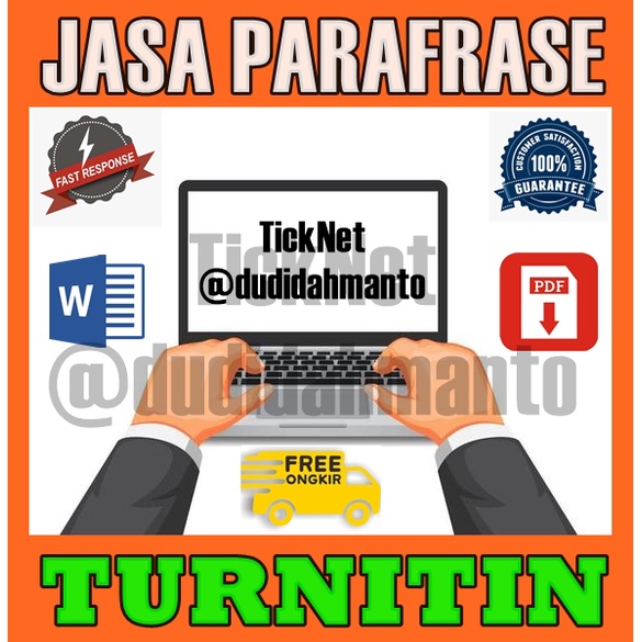 Jasa Parafrase Turn it in untuk Menurunkan Persentase Plagiarisme / Plagiasi Turn it in