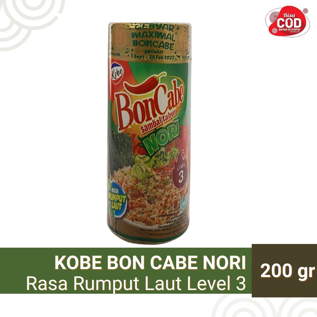 Boncabe Nori Botol 35 gr - Bon cabe Nori Botol 35 gr