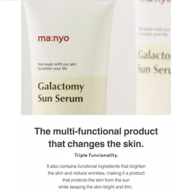 Manyo Factory Galactomy Moisture Sun Serum 15ml