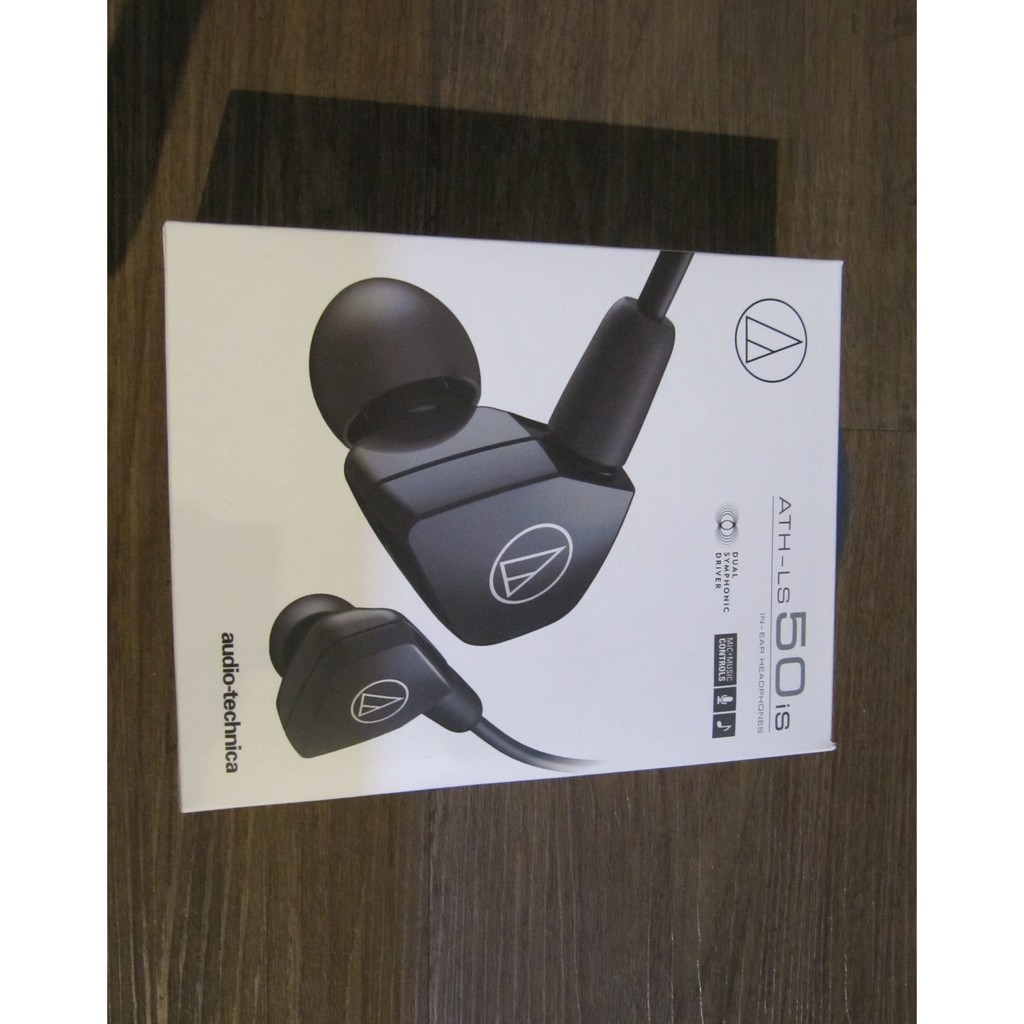 Audio Technica ATH-LS50iS In Ear With In Line Mic &amp; Control