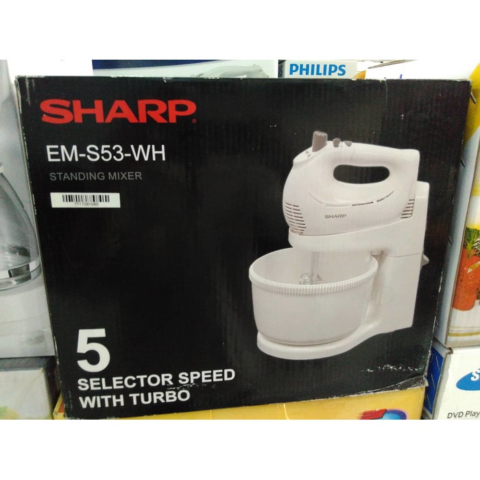 Sharp EM-S53-WH Stand Mixer Sharp