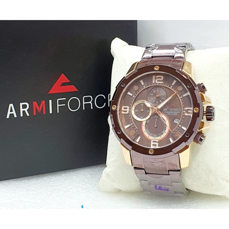 JAM TANGAN PRIA ARMY FORCE KF8016 CHORONG AKTIF ORIGINAL