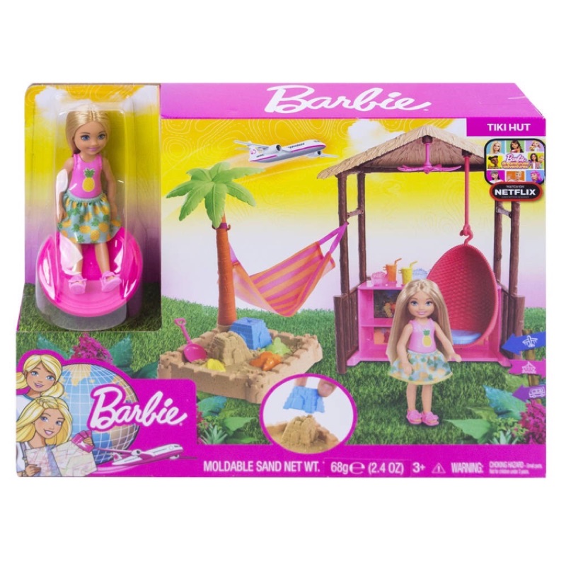 Mainan Rumah Boneka Barbie  Chelsea Liburan Mattel Shopee 