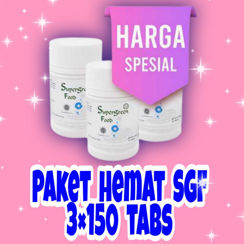 Multivitamin Cegah Virus covid-19 SGF@150 TABS Peningkat Imunitas Tubuh Original KK Indonesia