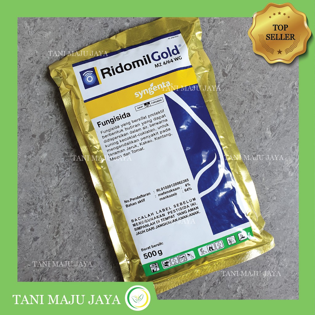 Fungisida Ridomil Gold MZ 4/64WG 500 gr ASLI 100% ORIGINAL PRODUCT Pencegah Jamur Tanaman