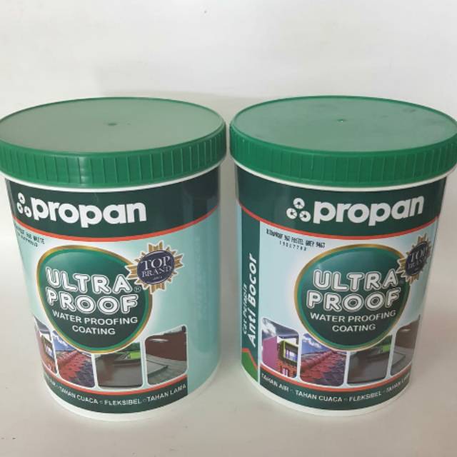 ULTRAPROOF CAT ANTI BOCOR HITAM PUTIH HARVEST APRICOT 1 KG