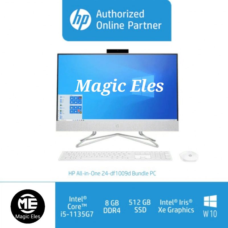 PC AIO HP - DF1009D Core i5 - 1135G7 Ram 8GB SSD 512GB Windows 10
