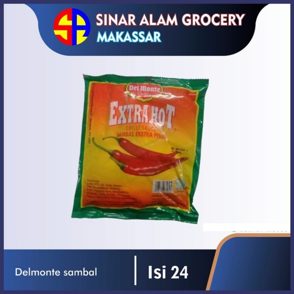 

Delmonte sambal 1 pak (24 sachet)