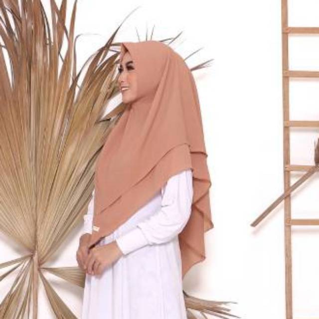 Humaira Khimar Syari'i 2 layer