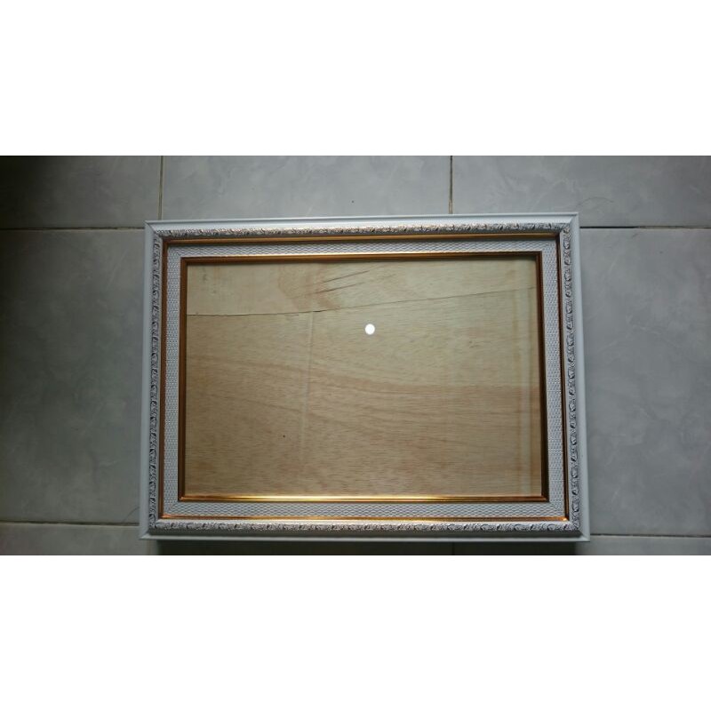 FIGURA / FRAME/BINGKAI FOTO 12R JUMBO 30X45 CM PAKAI LINEN
