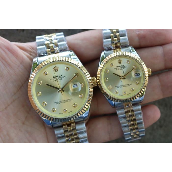 TERMURAH JAM TANGAN COUPLE ROLEX