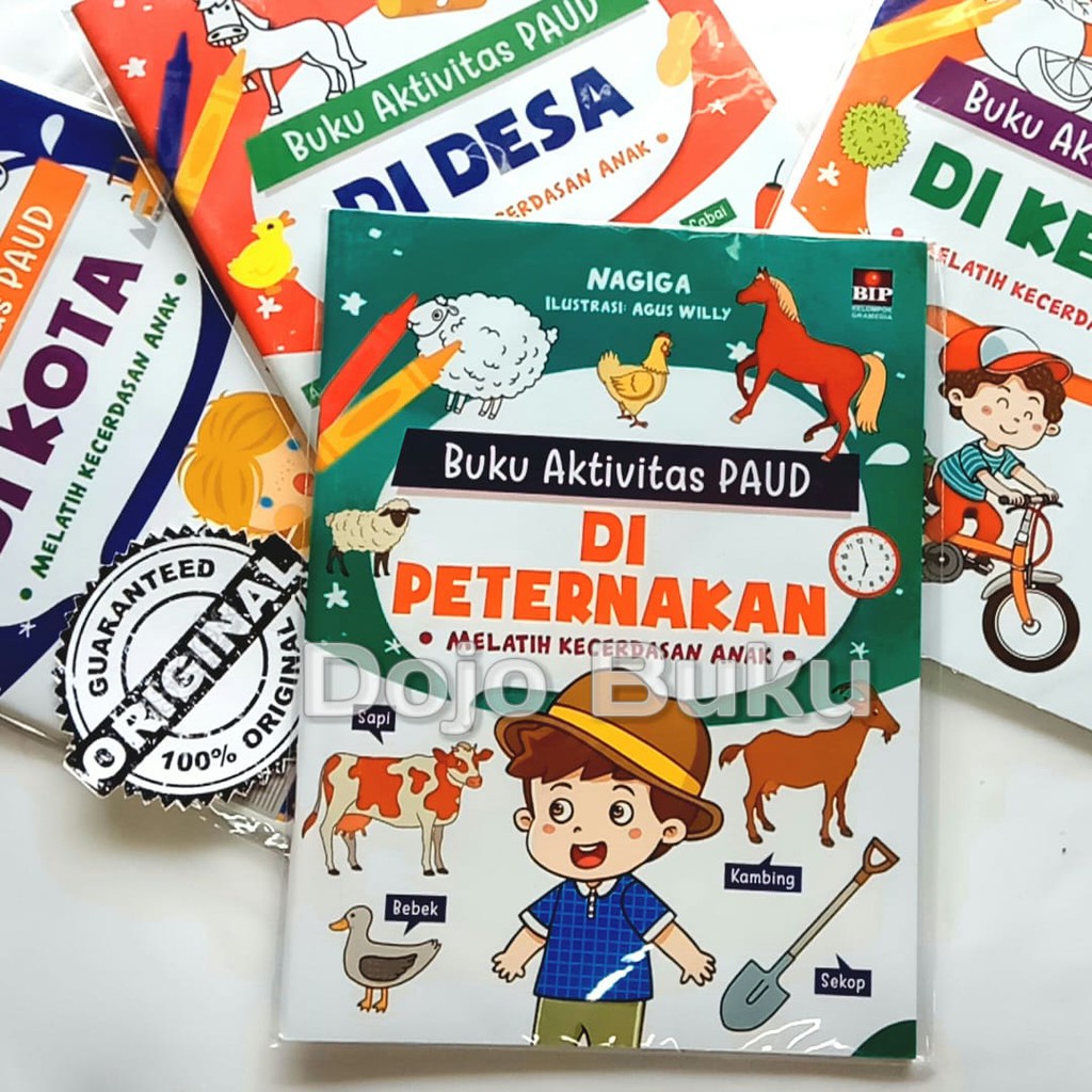 Seri Buku Aktivitas Paud by Nagiga