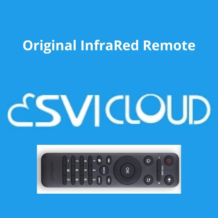 Original InfraRed Remote SVICloud