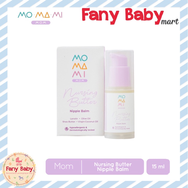 MOMAMI NURSING BUTTER NIPPLE BALM 15ML