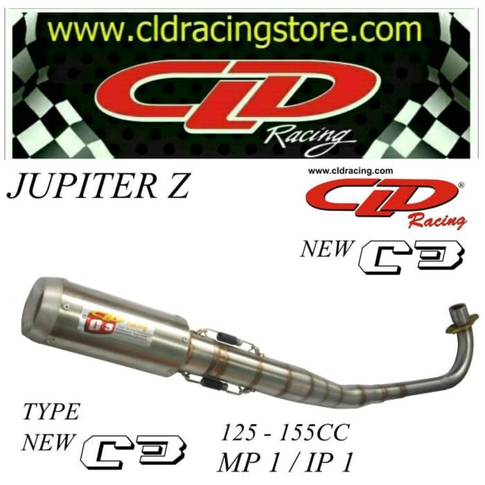 KNALPOT CLD JUPITER Z TYPE NEW C3