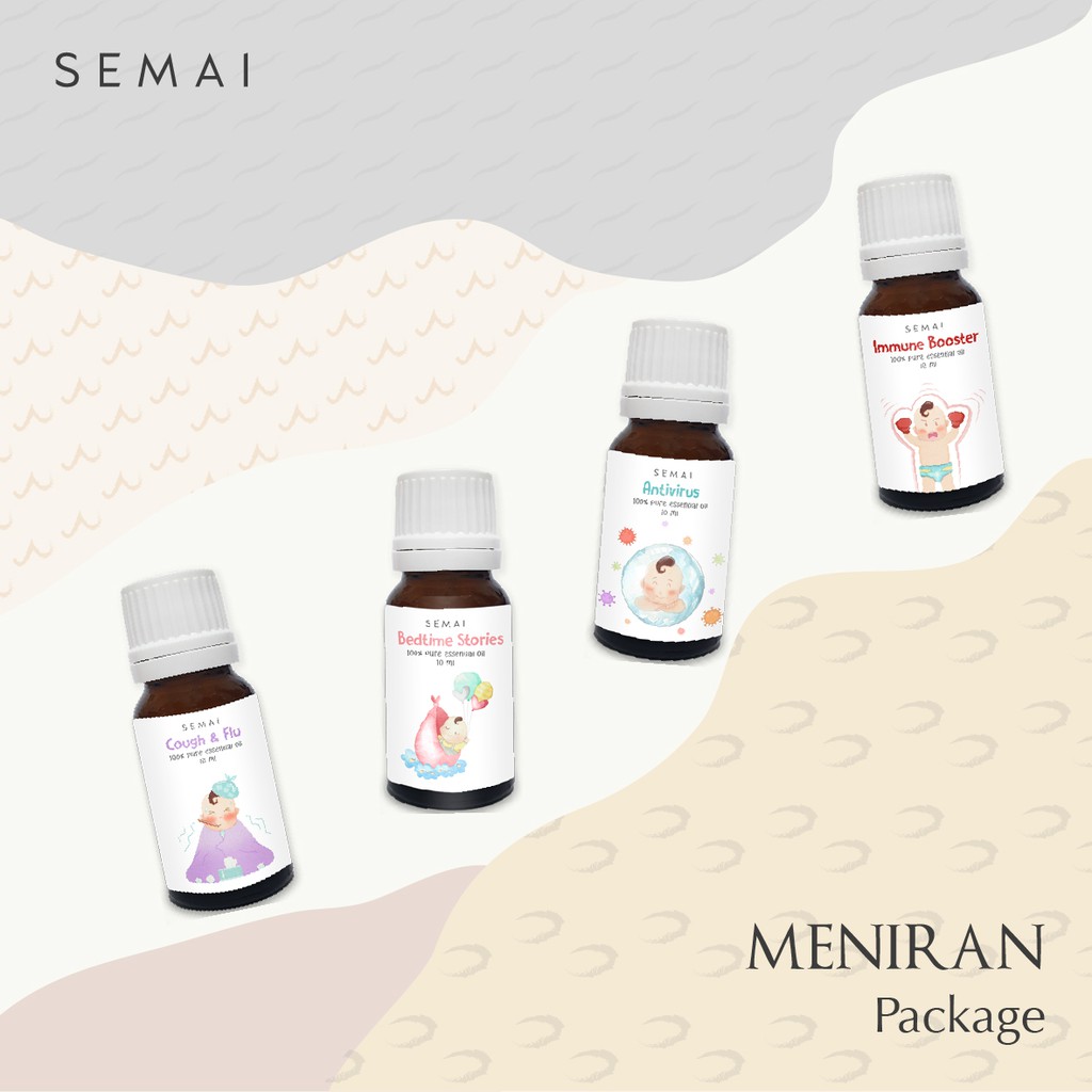 Package Meniran SEMAI Essential Oil Diffuser