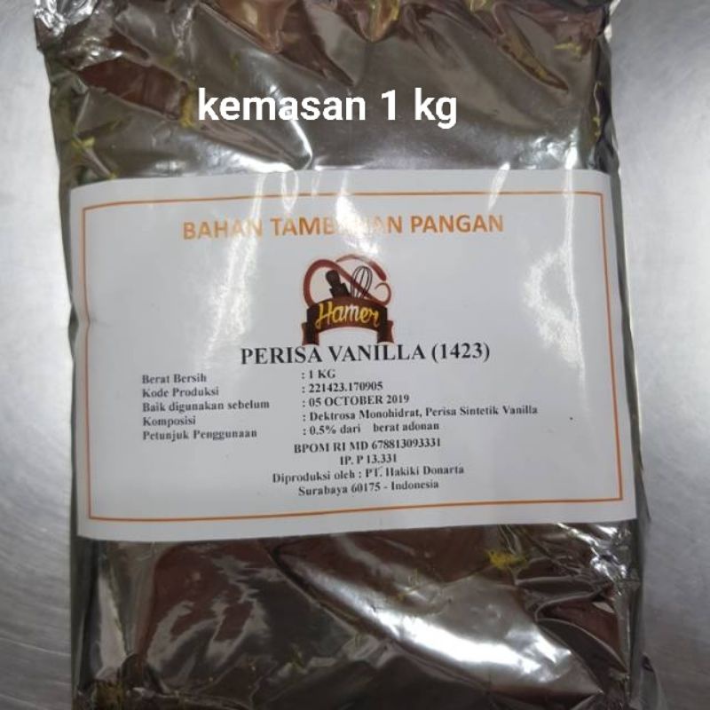 Vanila / Vanili susu HAMER Bubuk 1kg ( EKSTRAK / ESEN / FLAVOUR SUSU )