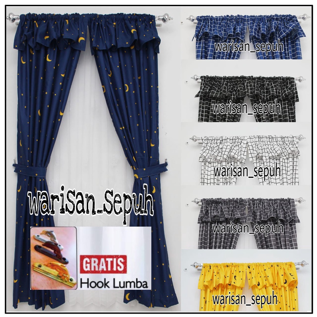 GORDEN SERUT KATUN  GORDEN PINTU GORDEN JENDELA