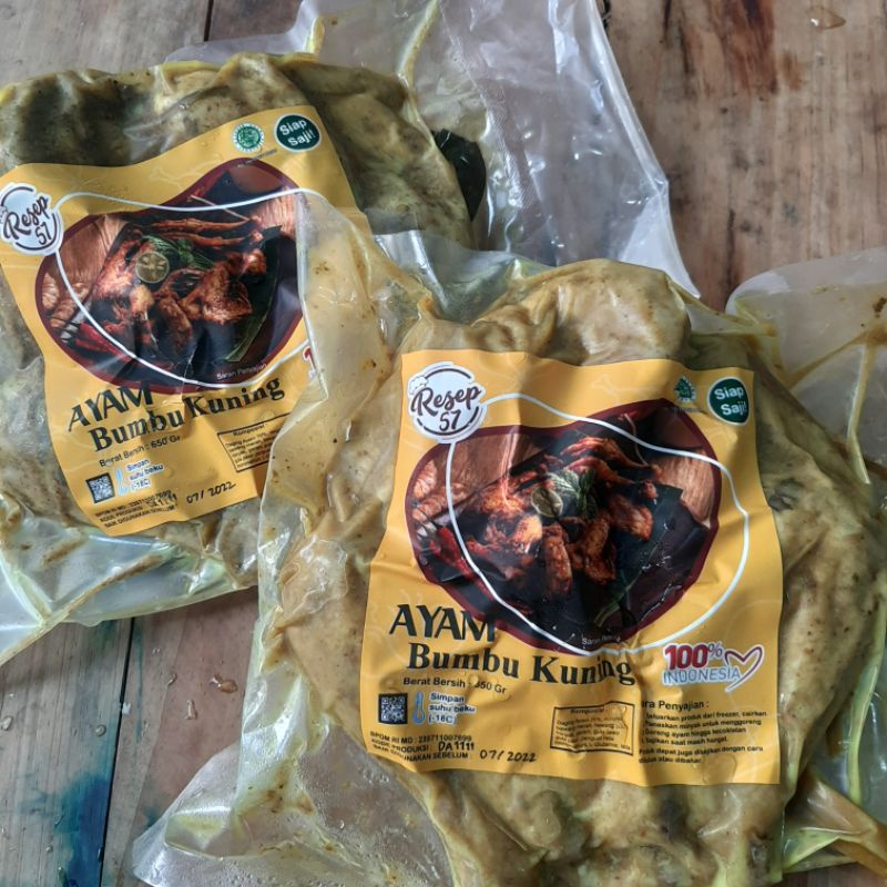 

Ayam Bumbu Kuning 1 ekor