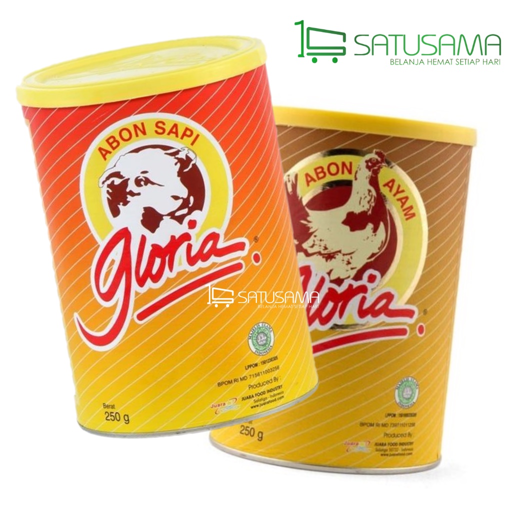 

GLORIA ABON AYAM dan SAPI 250 gr