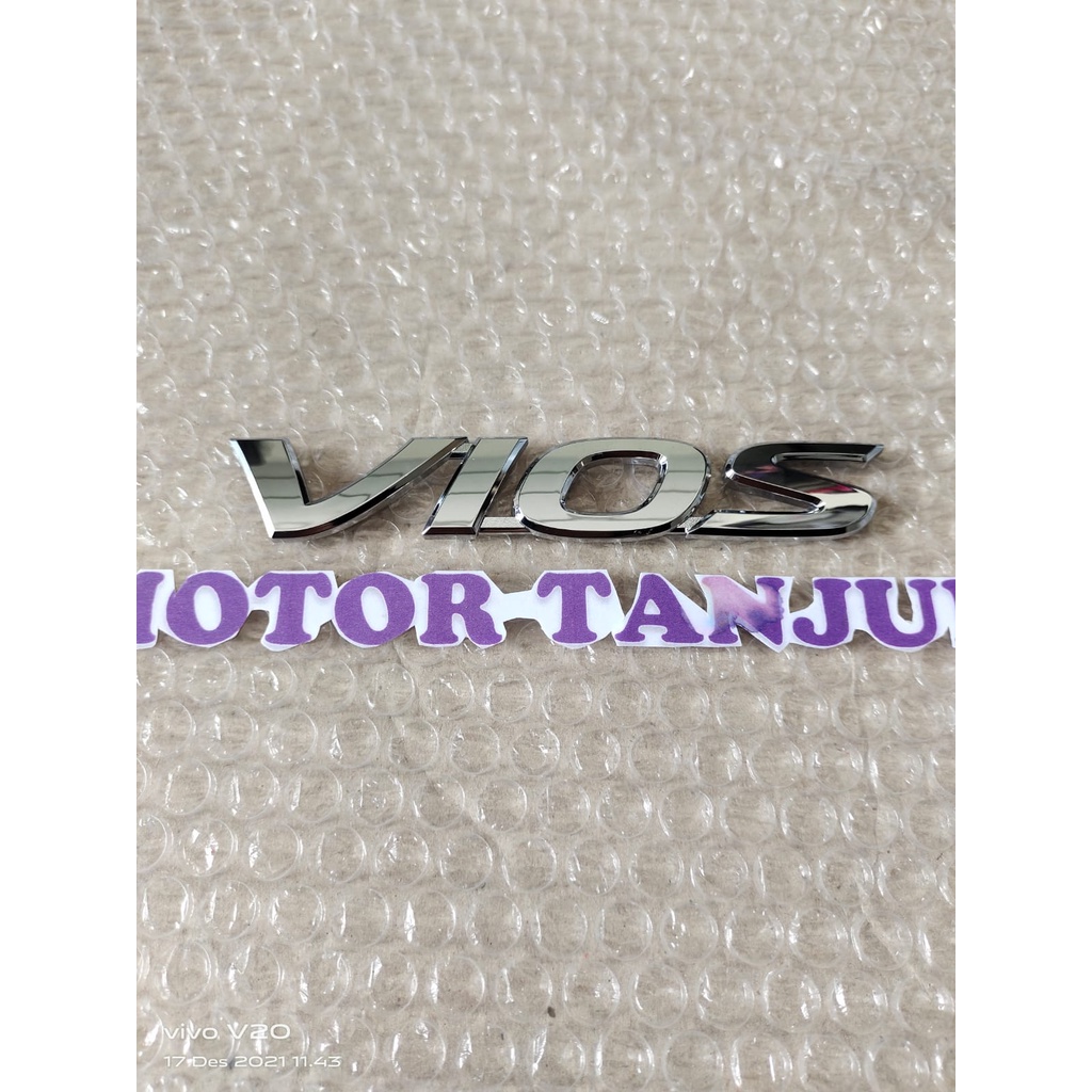 emblem tulisan vios original