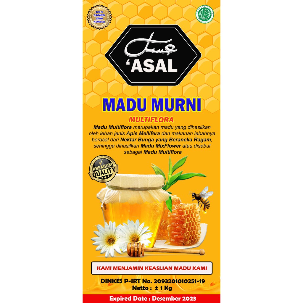 

Madu Murni 'ASAL