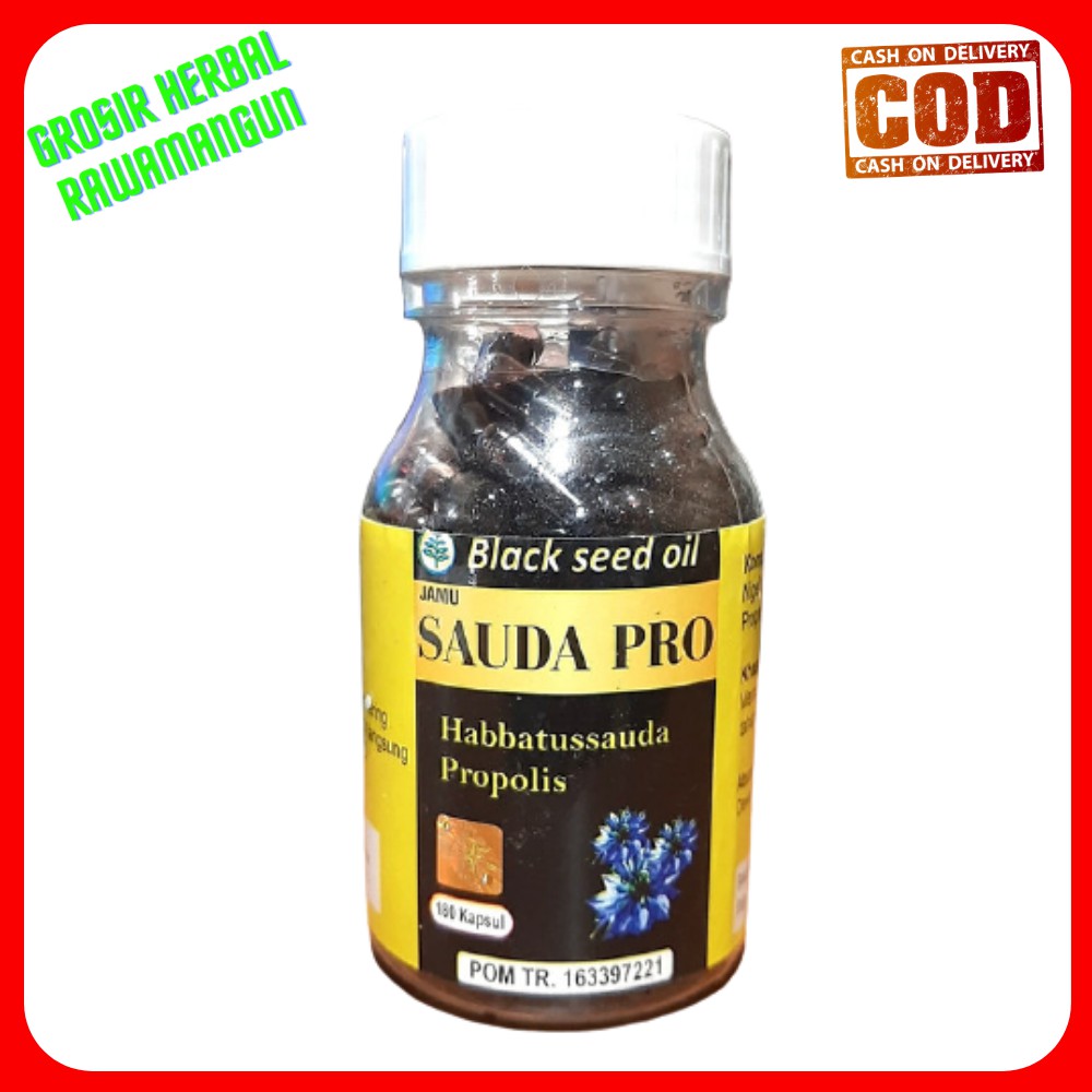 

Sauda Pro Kapsul Minyak Habatusauda Propolis 180 kpsl